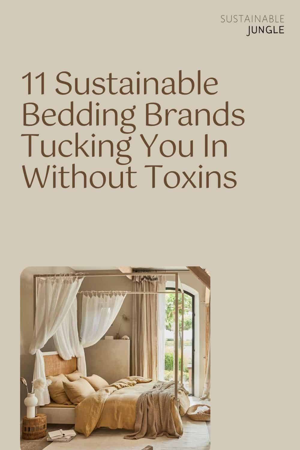11个可持续床品品牌，让你没有毒素地被窝，图片来自MagicLinen #可持续床品#经济实惠的可持续床品#可持续床单#生态友好床品#生态友好床单#可持续丛林